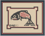 Needlepoint Canvasses - 102-X SALMON