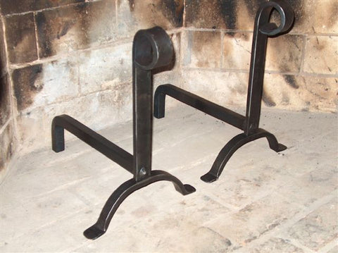 Blacksmith Andirons