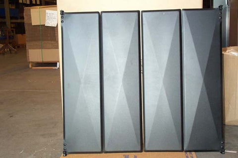 Bi-fold Metal "X" Doors