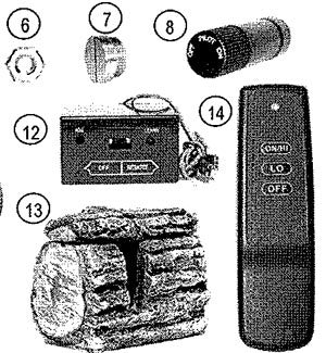 Gas Log Accessories